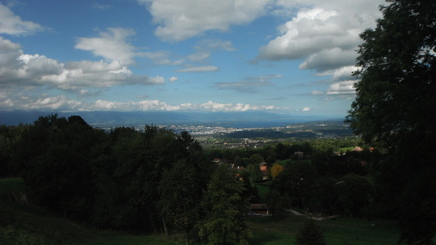 Aussicht auf Genfer See