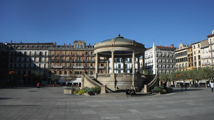 Plaza del Castillo in Pamplona